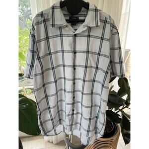 Quicksilver Waterman Collection Mens Large Short Sleeve Skater Beach Wear Light